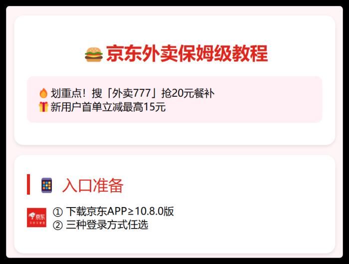 京東外賣怎么用?點餐在哪點?手把手教你輕松下單