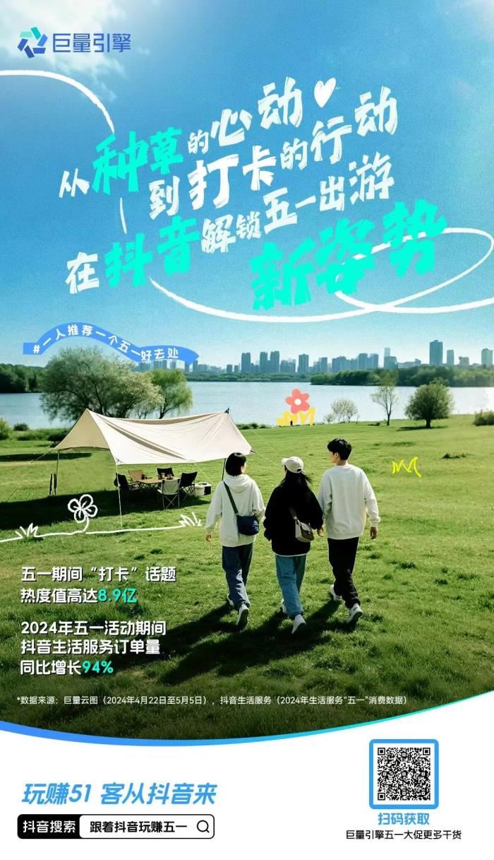五一消費熱潮來襲！抖音五大趨勢解鎖商家增長新機遇