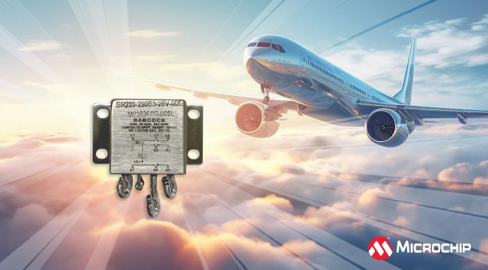 Microchip推出防務(wù)級高可靠性BR235和BR235D系列功率繼電器