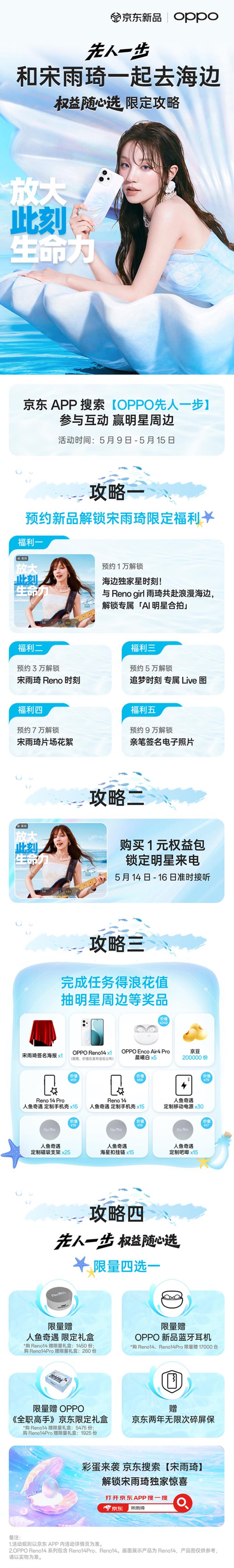 5月15日來(lái)京東先人一步下單OPPO Reno14系列 享四大權(quán)益隨心選