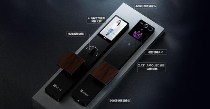解鎖智能門鎖新境界！螢石啟明 AI 人臉視頻鎖 Y5000FVX 重磅上市