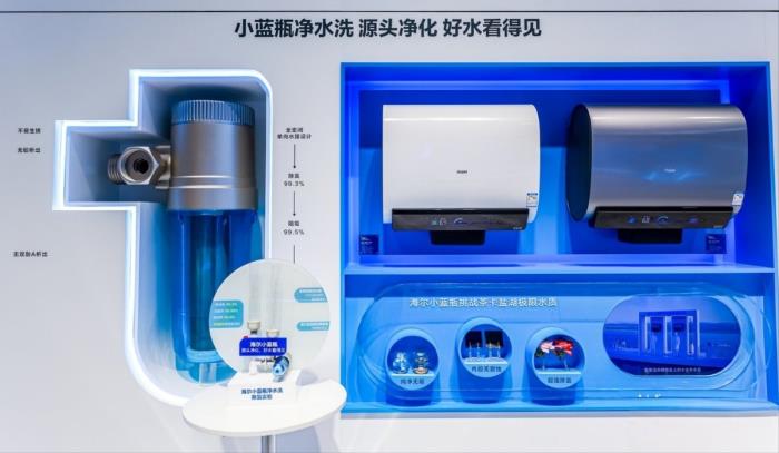 520硬核告白！海爾熱水器為您只出干凈水