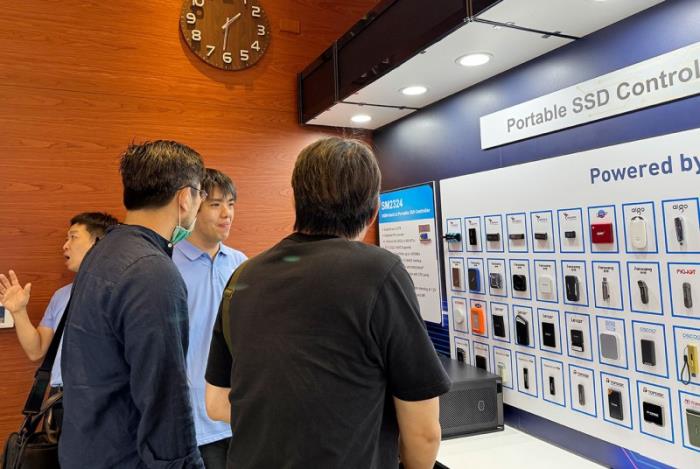 2025COMPUTEX：慧榮全新SM2324主控 PSSD可達(dá)32TB 4GB/s讀寫