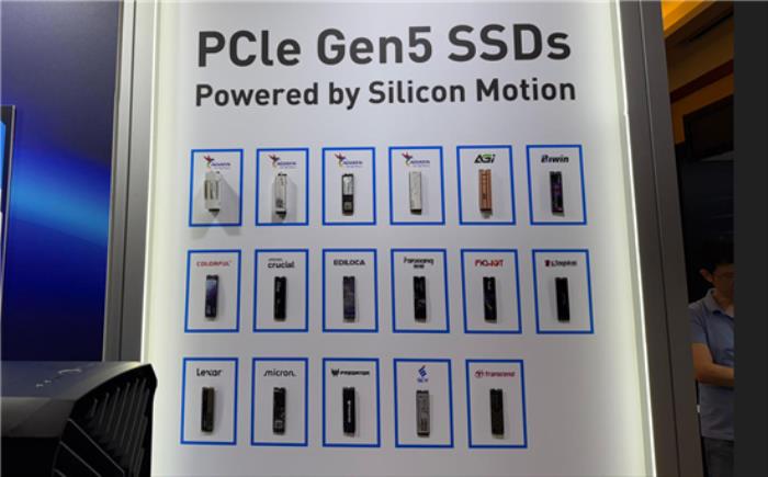 慧榮2025臺(tái)北電腦展推全新PCIe Gen5 SSD主控 能效比太強(qiáng)