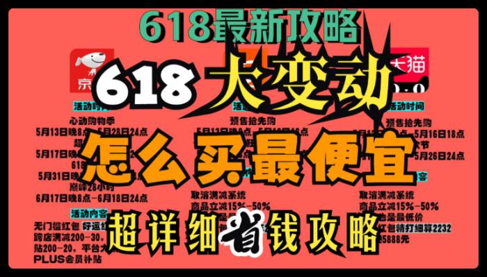 淘寶618買東西會(huì)比平時(shí)便宜嗎？2025京東618活動(dòng)和國補(bǔ)可以疊加使用嗎？