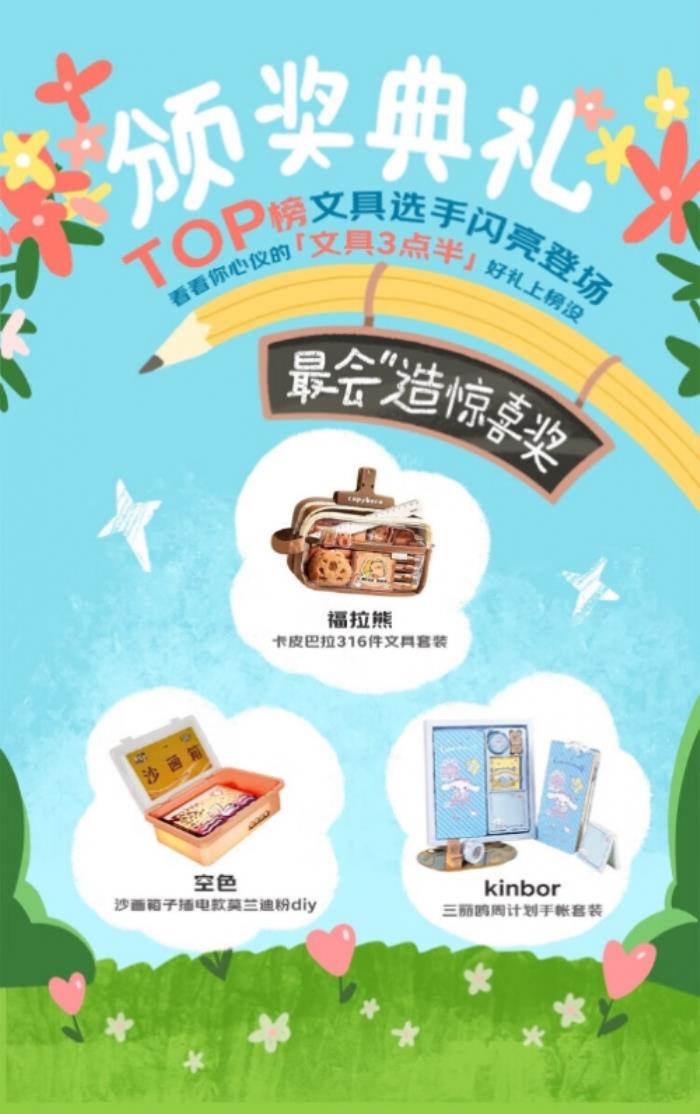 京東“文具大賞頒獎”榜單公布 引領(lǐng)兒童節(jié)文具消費新趨勢