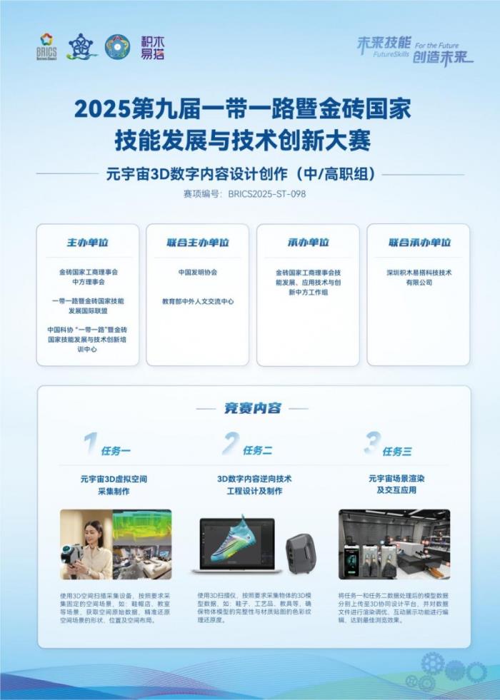 金磚大賽之元宇宙3D數(shù)字內(nèi)容設(shè)計(jì)創(chuàng)作賽項(xiàng)·行業(yè)大咖談