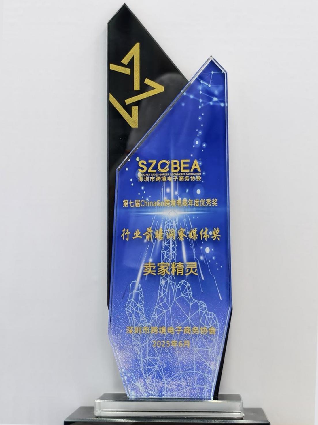 賣家精靈火熱亮相第十屆深圳跨博會(huì)，榮獲第七屆ChinaGo跨境電商年度優(yōu)秀獎(jiǎng)
